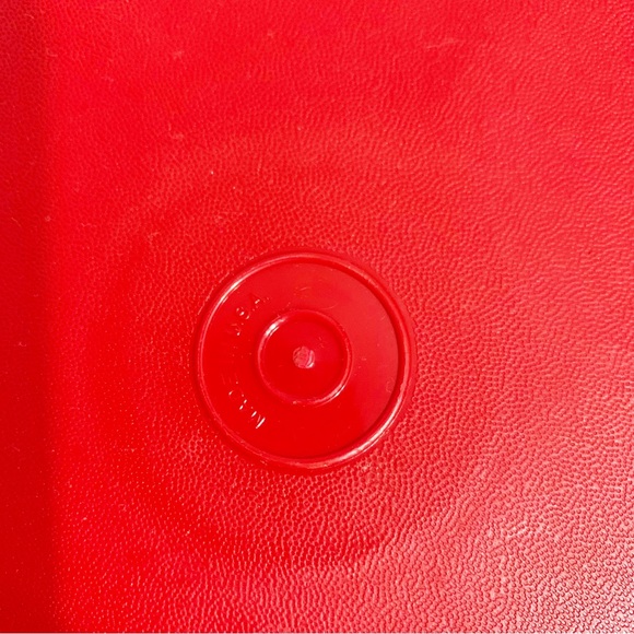 Vintage Tupperware 6 Sections Divided Party Susan Serving Relish Carrier Handle - Picture 11 of 13